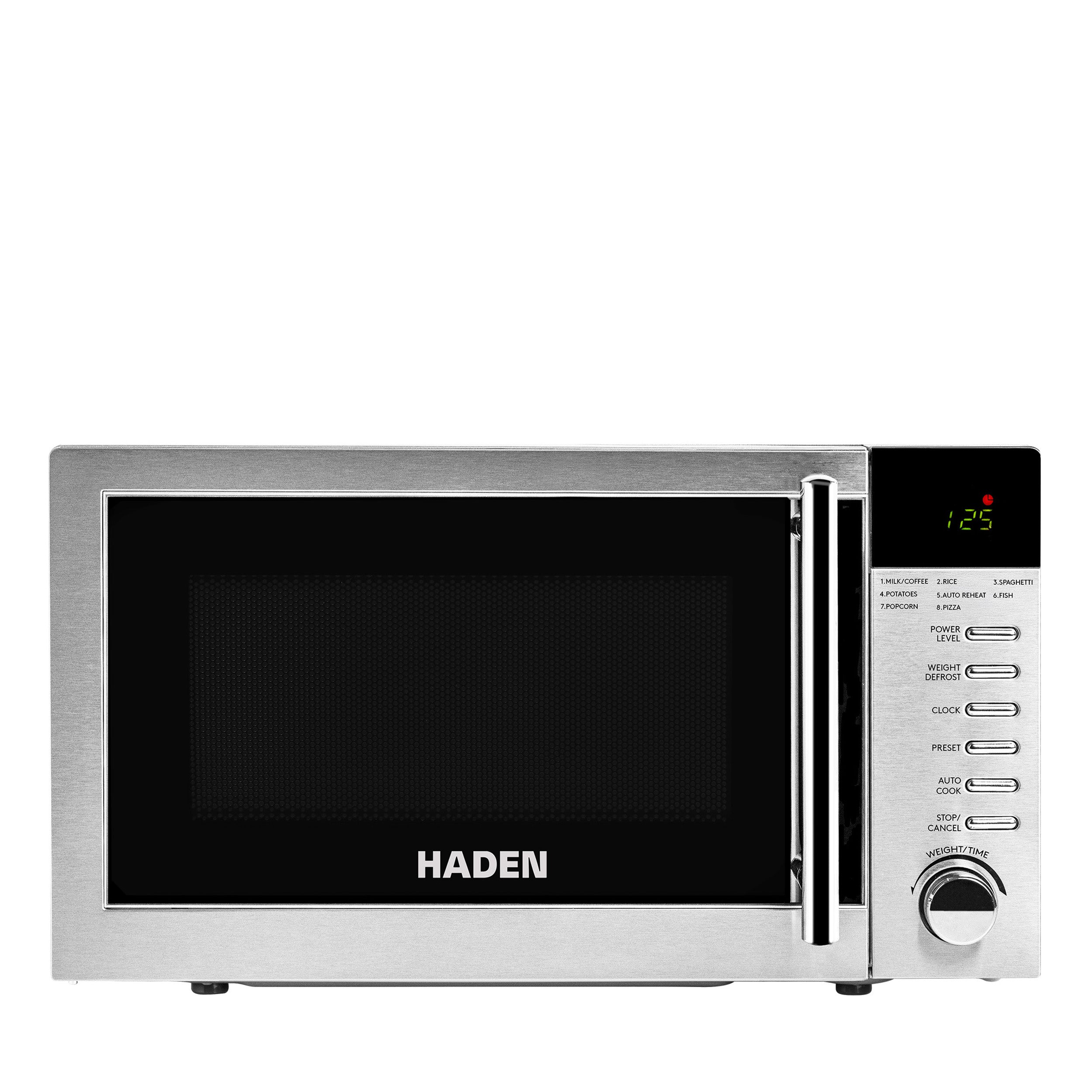 Four à micro-ondes Haden en acier inoxydable (extérieur)