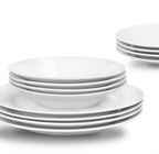 Service de table 12 pièces pour tous les jours 