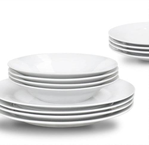 Service de table 12 pièces pour tous les jours 