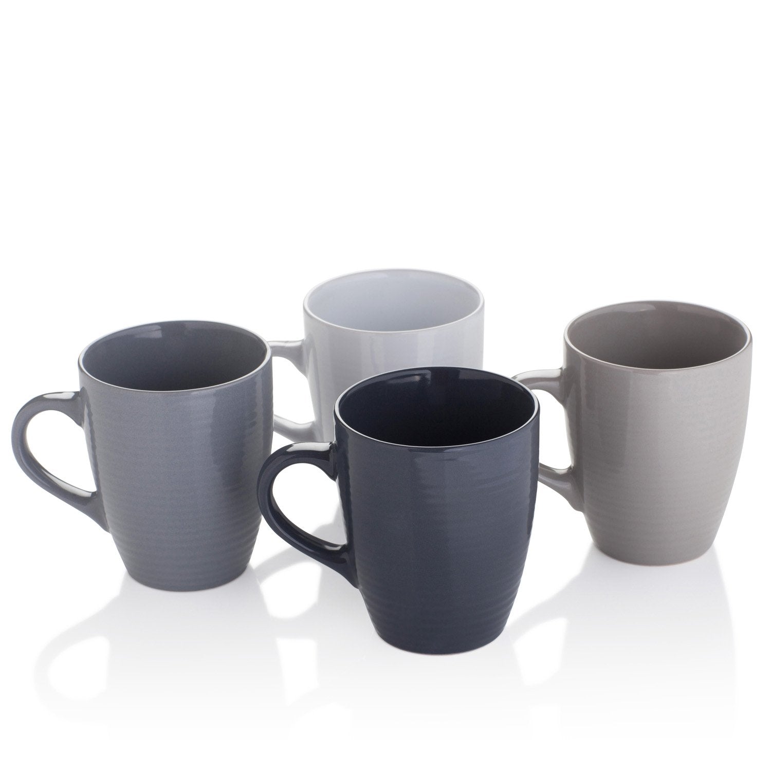 Ensemble de 4 tasses texturées 