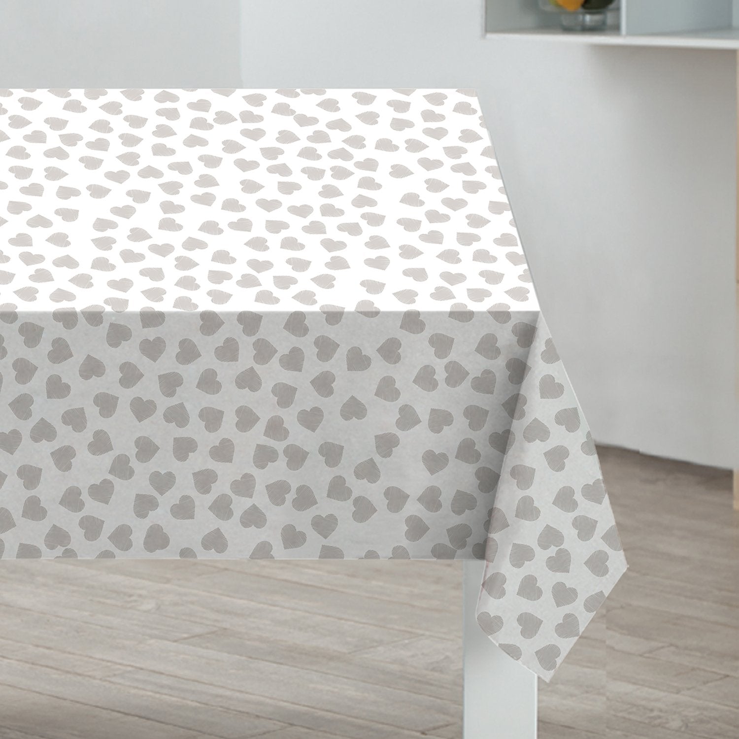 Nappe en PVC Coeurs