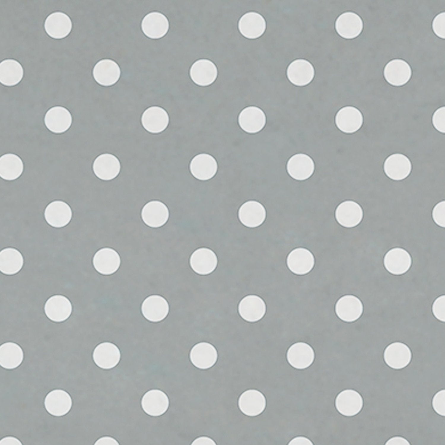 Nappe en PVC à pois gris 