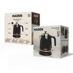 Bouilloire Haden Salcombe noire et cuivre