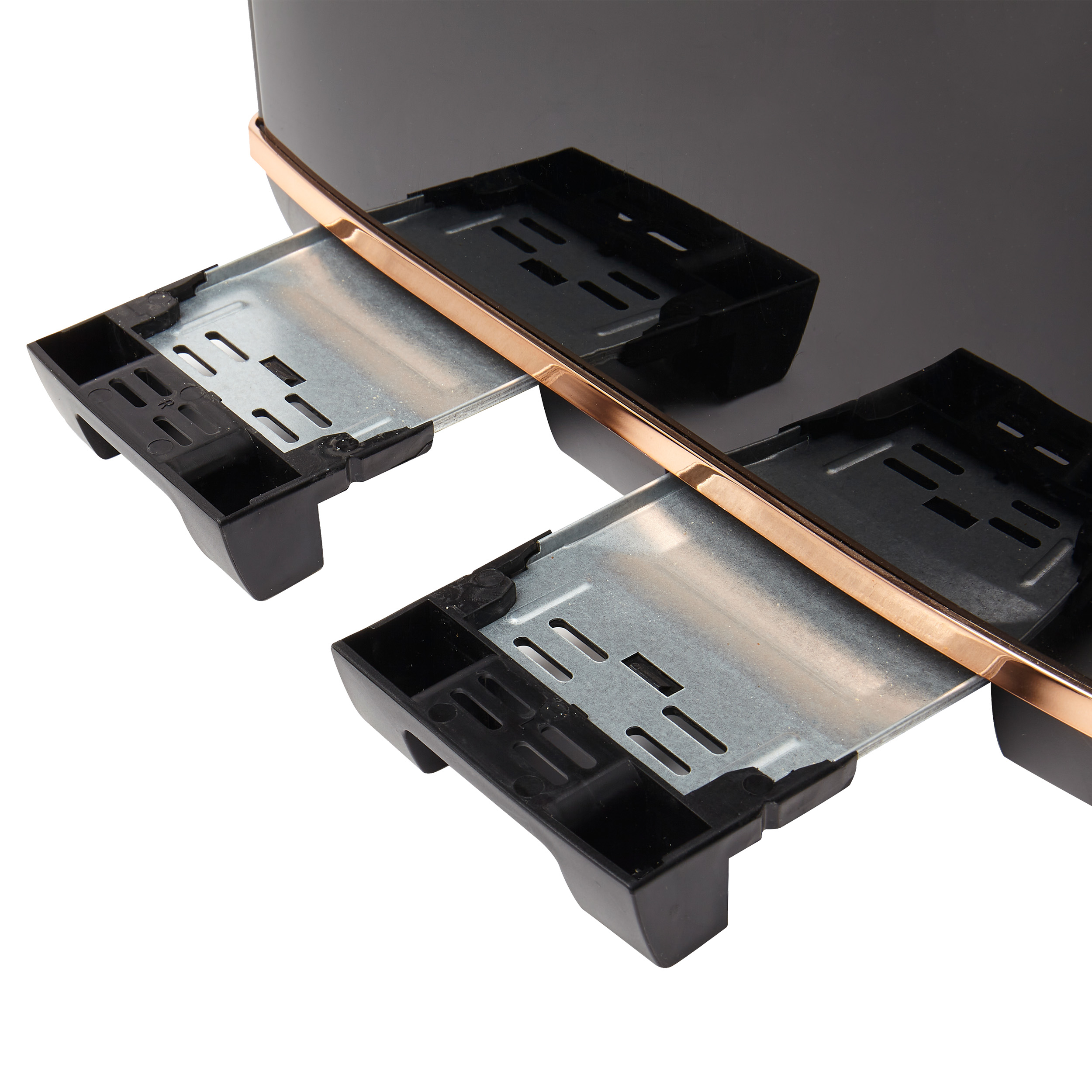 Grille-pain 4 tranches Haden Salcombe noir et cuivre