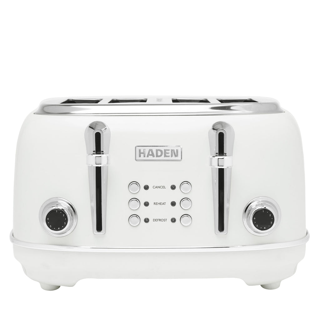 Grille-pain 4 tranches Haden Heritage Ivory