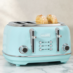 Grille-pain 4 tranches Haden Heritage Turquoise