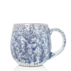 Tasse en grès réactif ombré gris pâle 