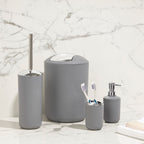 Ensemble d'accessoires de salle de bain Essentials gris ardoise 