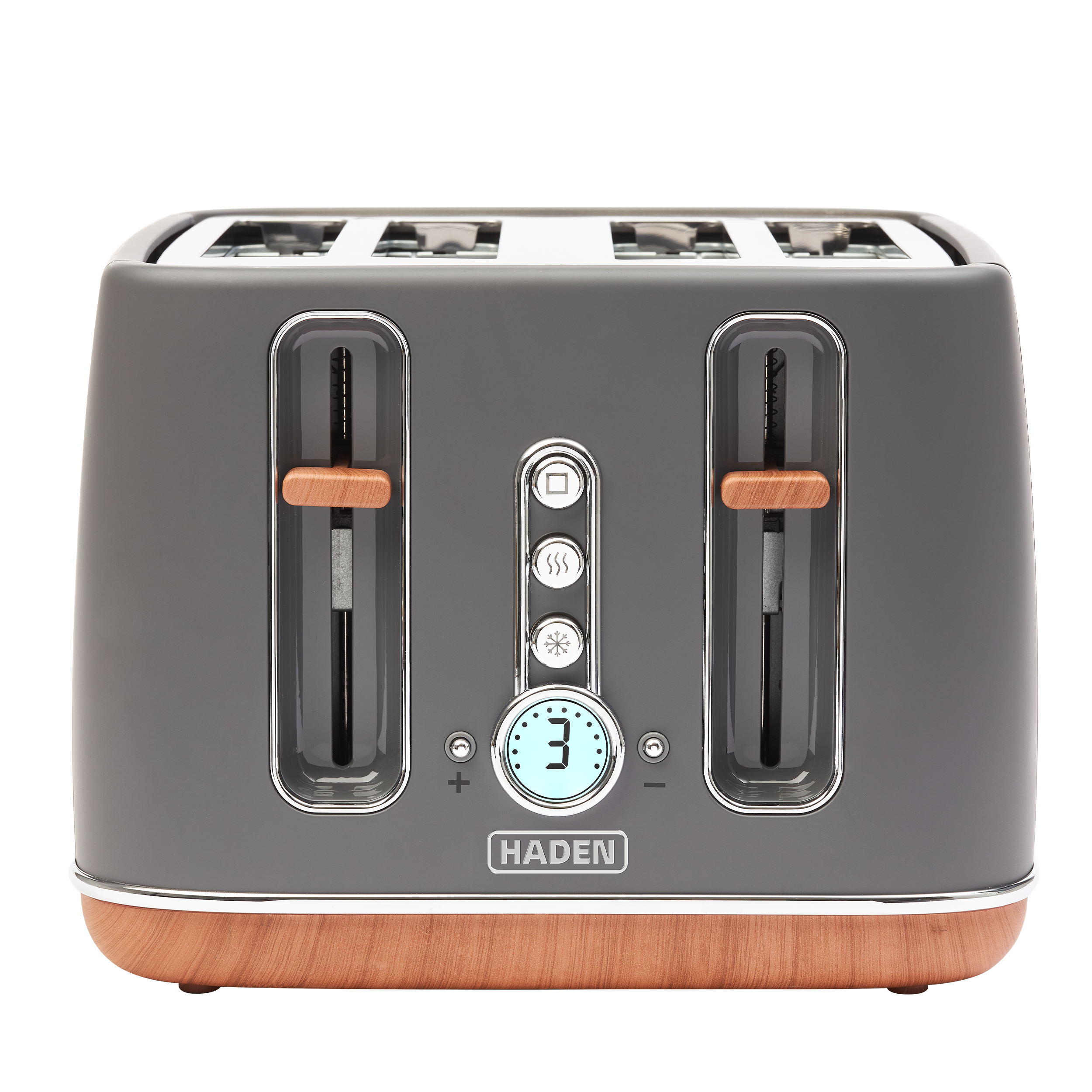 Grille-pain 4 tranches Haden Dorchester Grey