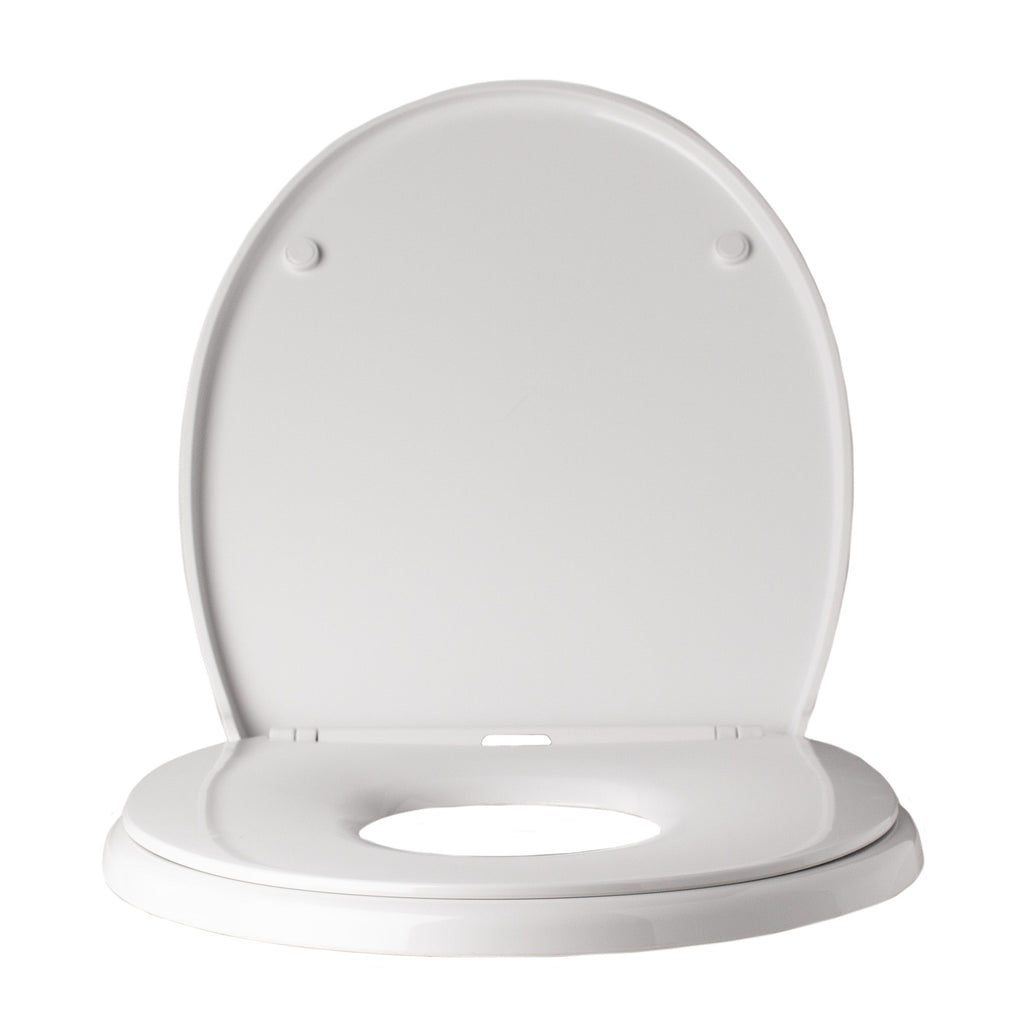 Siège de toilette familial avec finition antibactérienne 