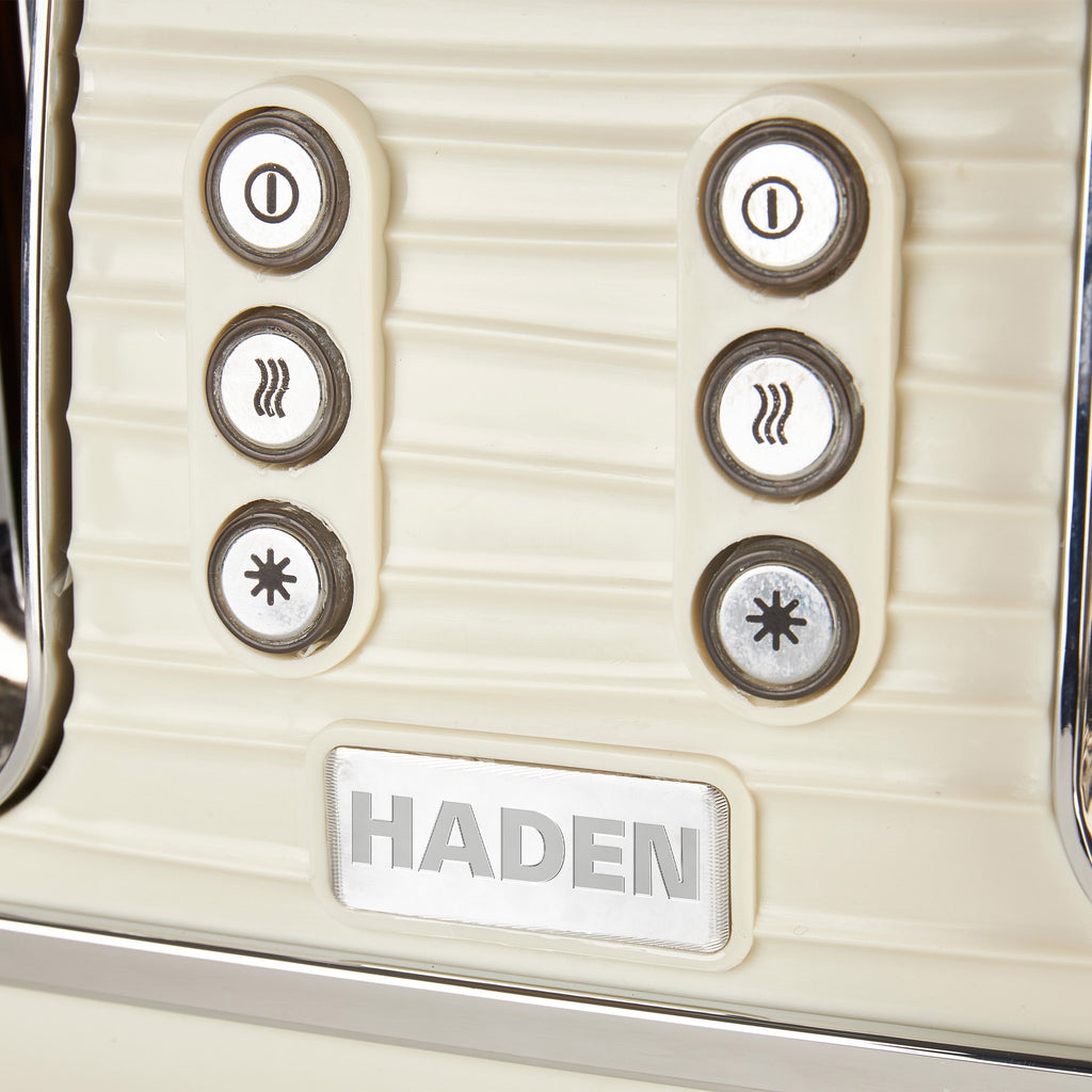 Grille-pain 4 tranches Haden Devon Cream
