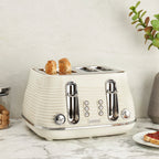 Grille-pain 4 tranches Haden Devon Cream
