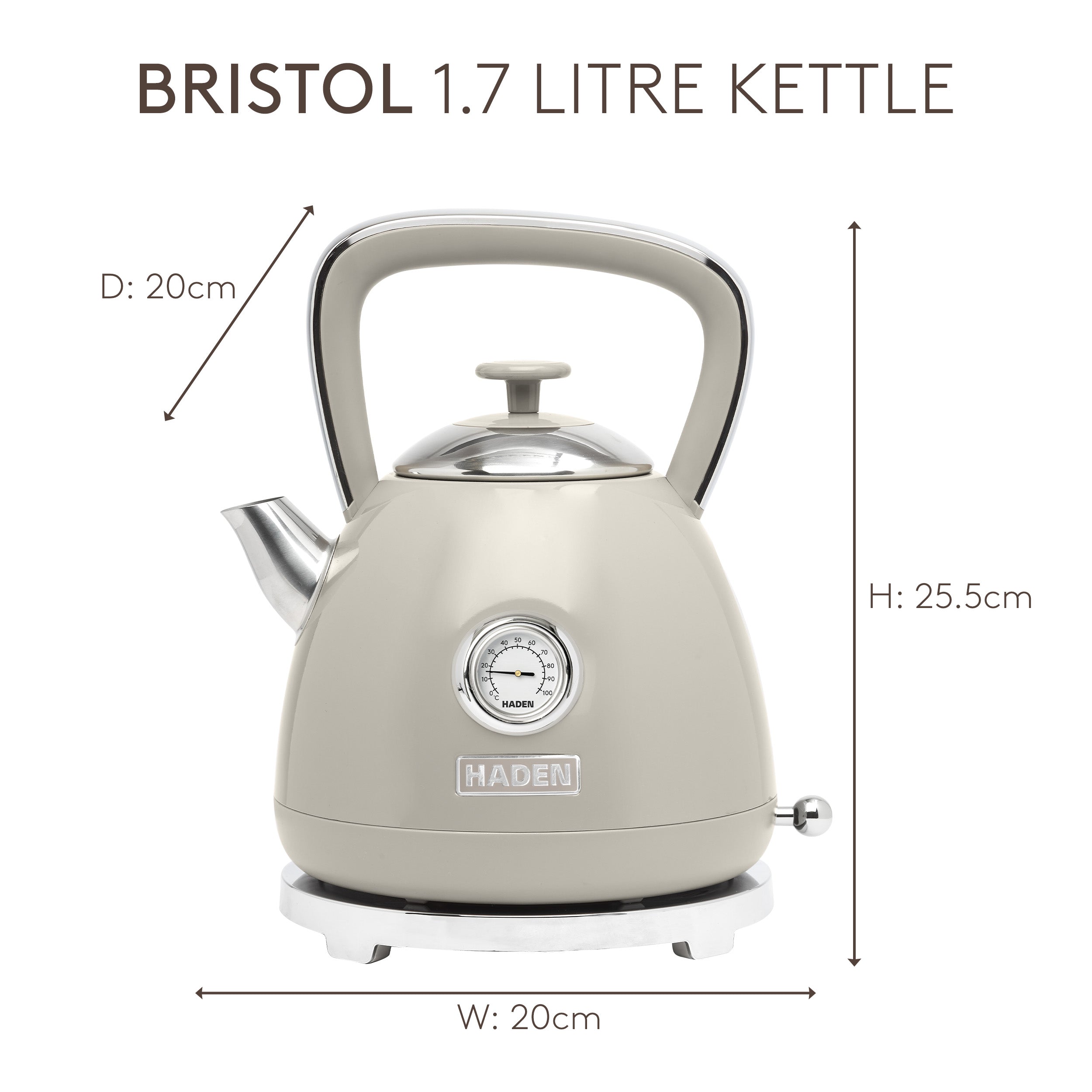 Bouilloire Haden Bristol Putty