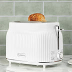 Grille-pain 2 tranches Haden York blanc