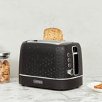 Grille-pain 2 tranches noir Haden Starbeck