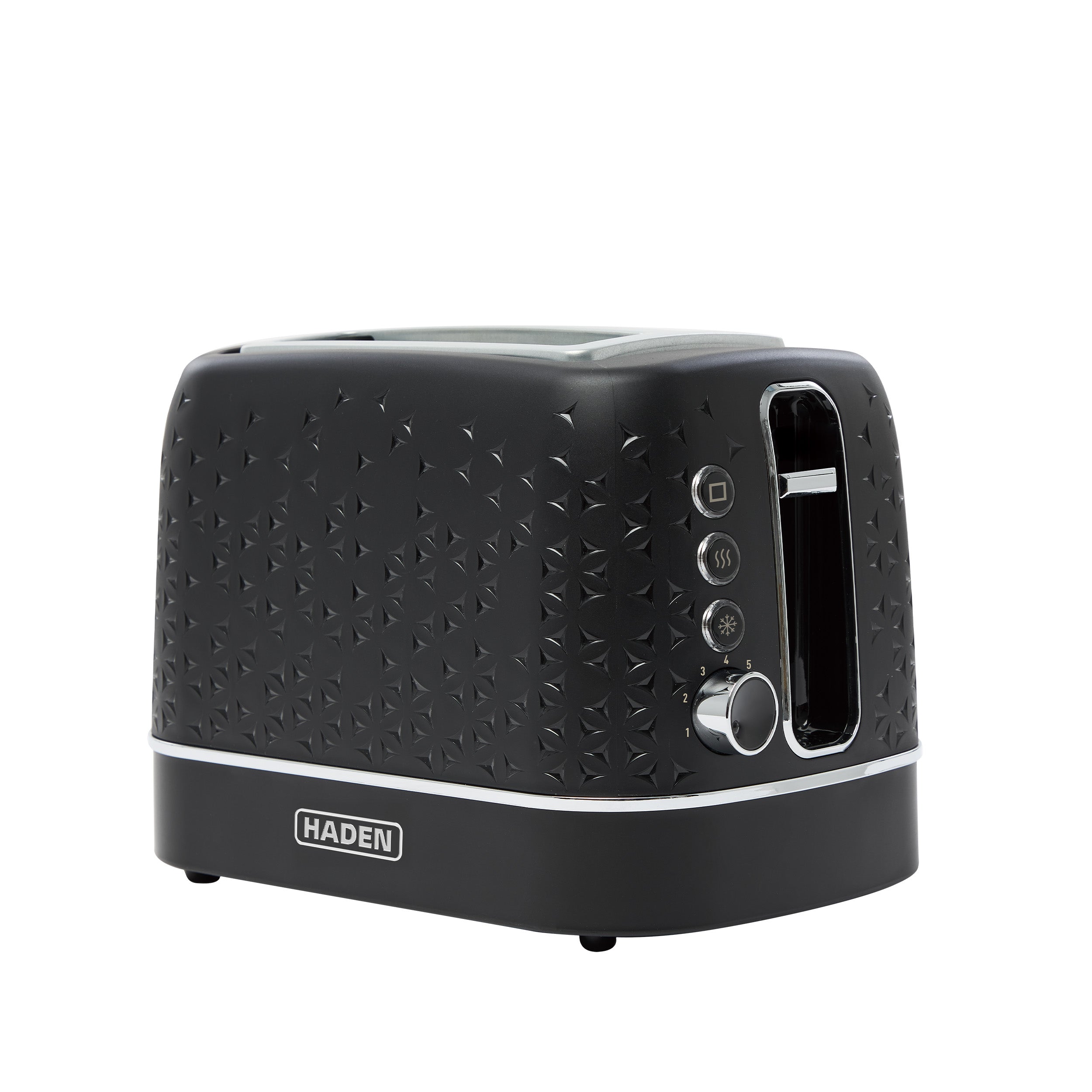 Grille-pain 2 tranches noir Haden Starbeck