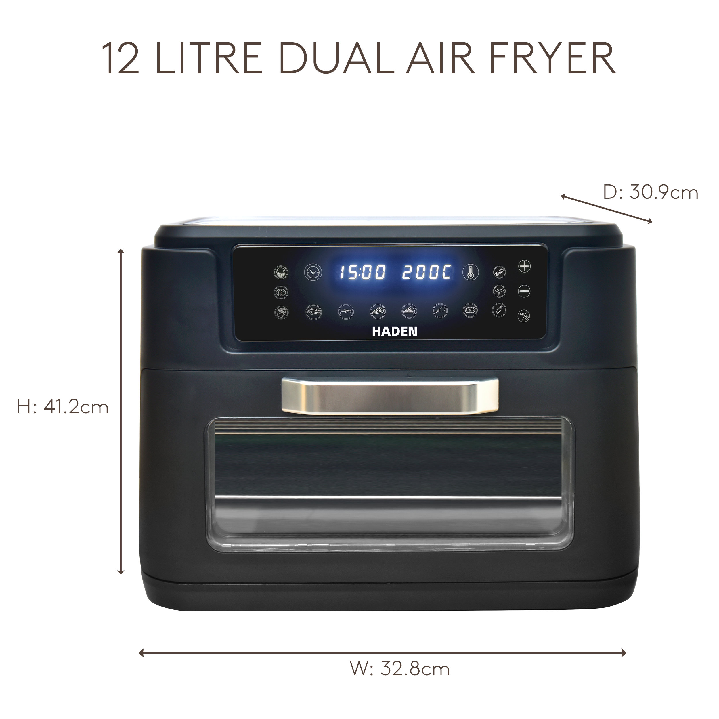 Four à friteuse à air Haden 12 L