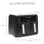 Friteuse à air double Haden 9,5 L