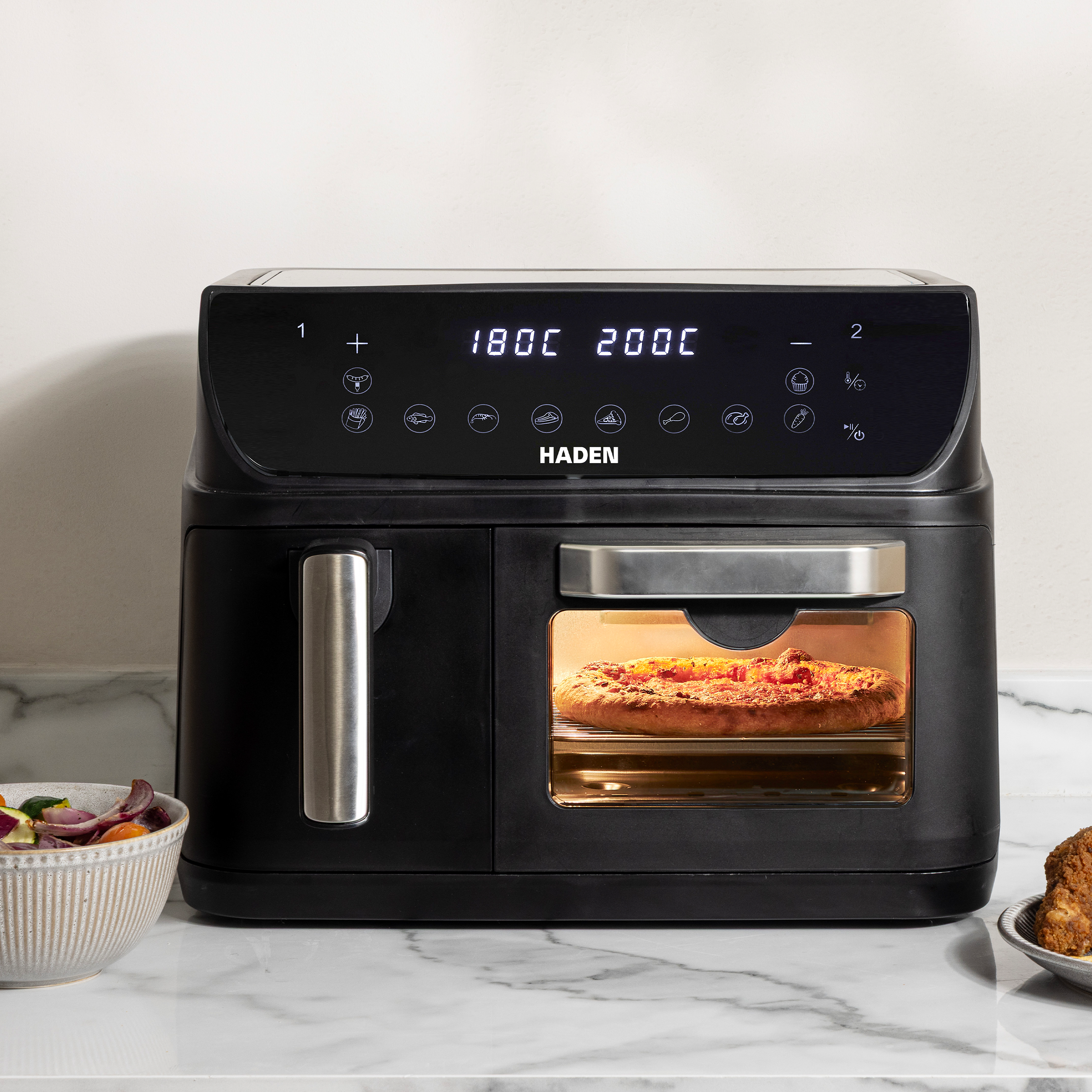 Friteuse à air double zone Haden 12 L