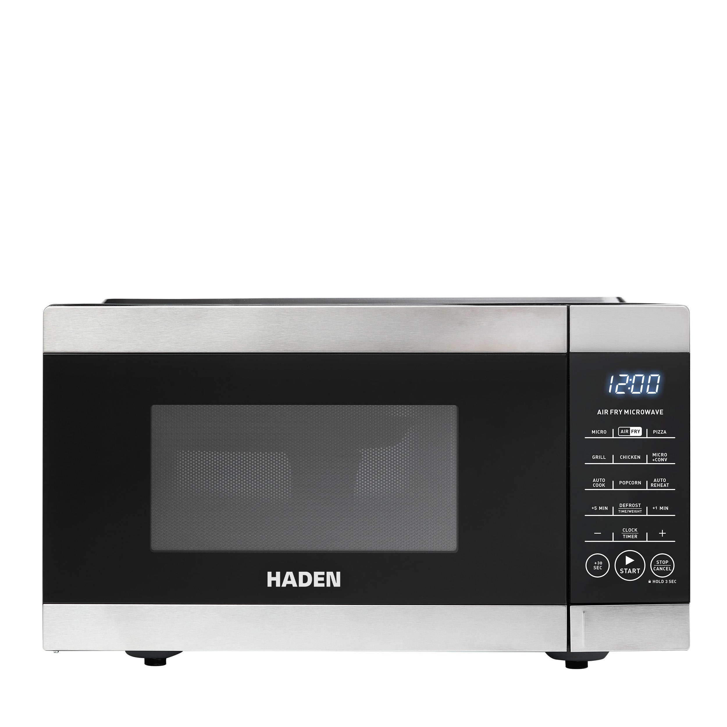 Four à micro-ondes à friteuse à air Haden 25 L noir mat