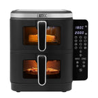 Friteuse à air double pile Haden 11 L avec fenêtre