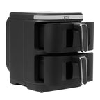 Friteuse à air double pile Haden 11 L avec fenêtre