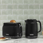 Ensemble bouilloire et grille-pain Haden York - Noir