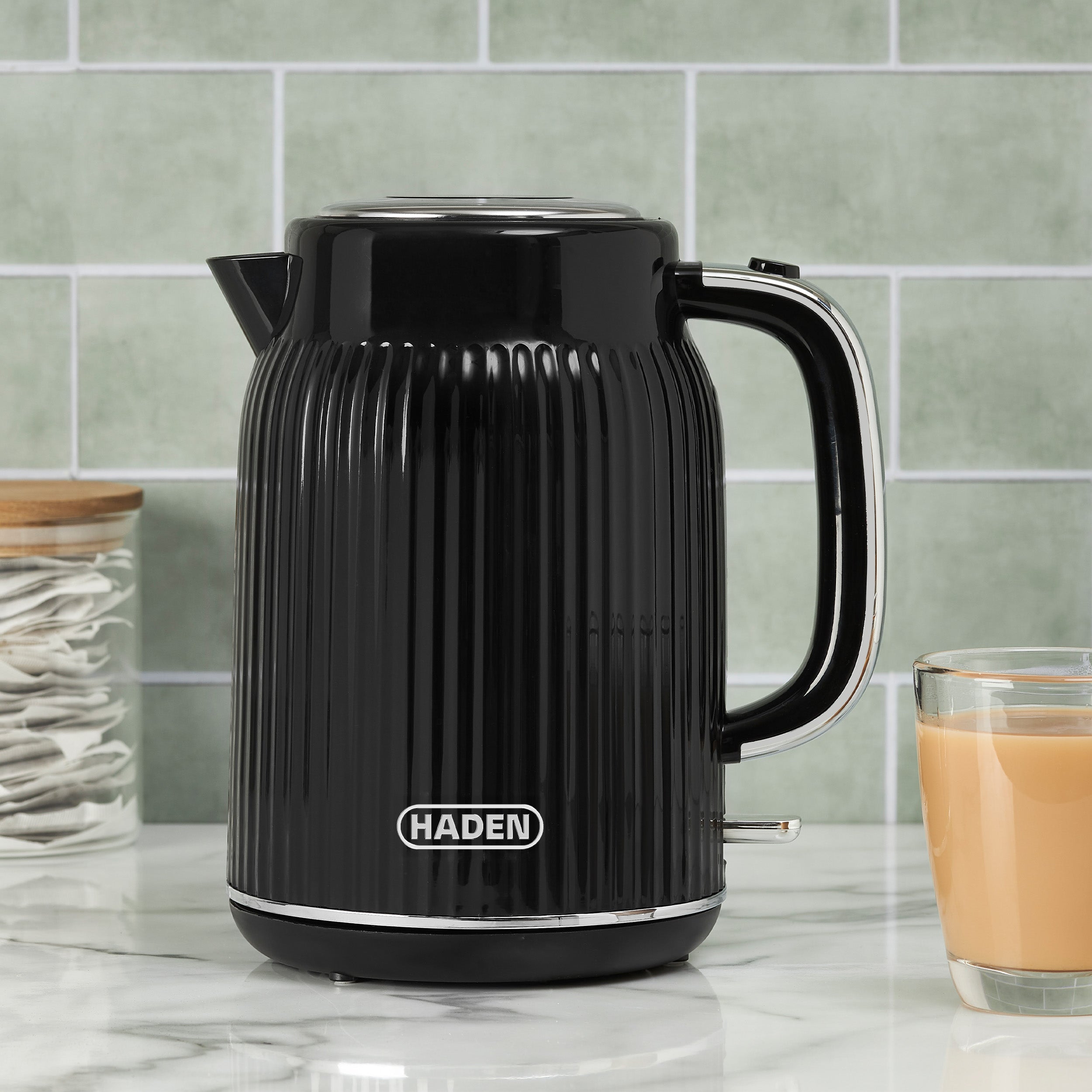 Bouilloire Haden York 1,7 L noire