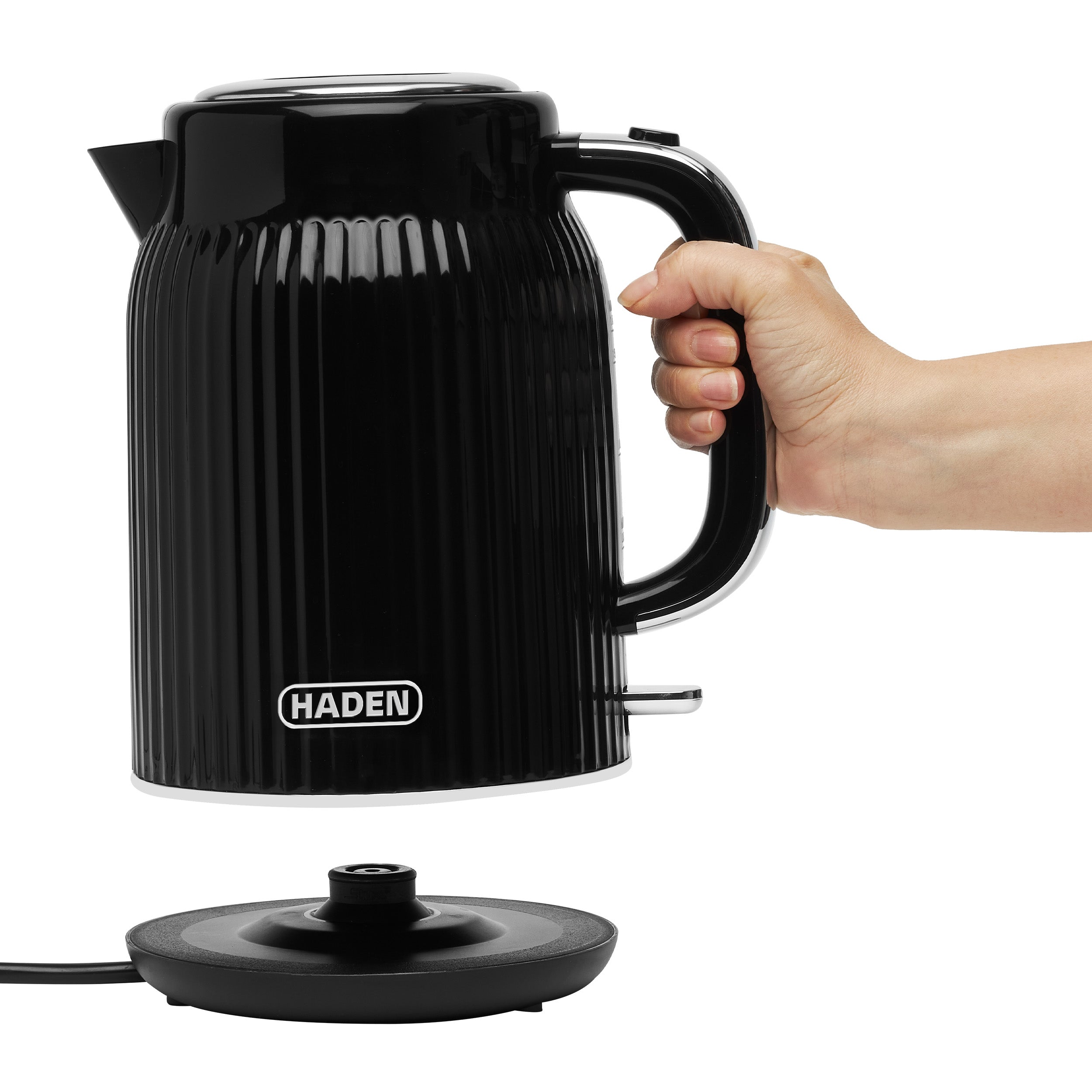 Bouilloire Haden York 1,7 L noire