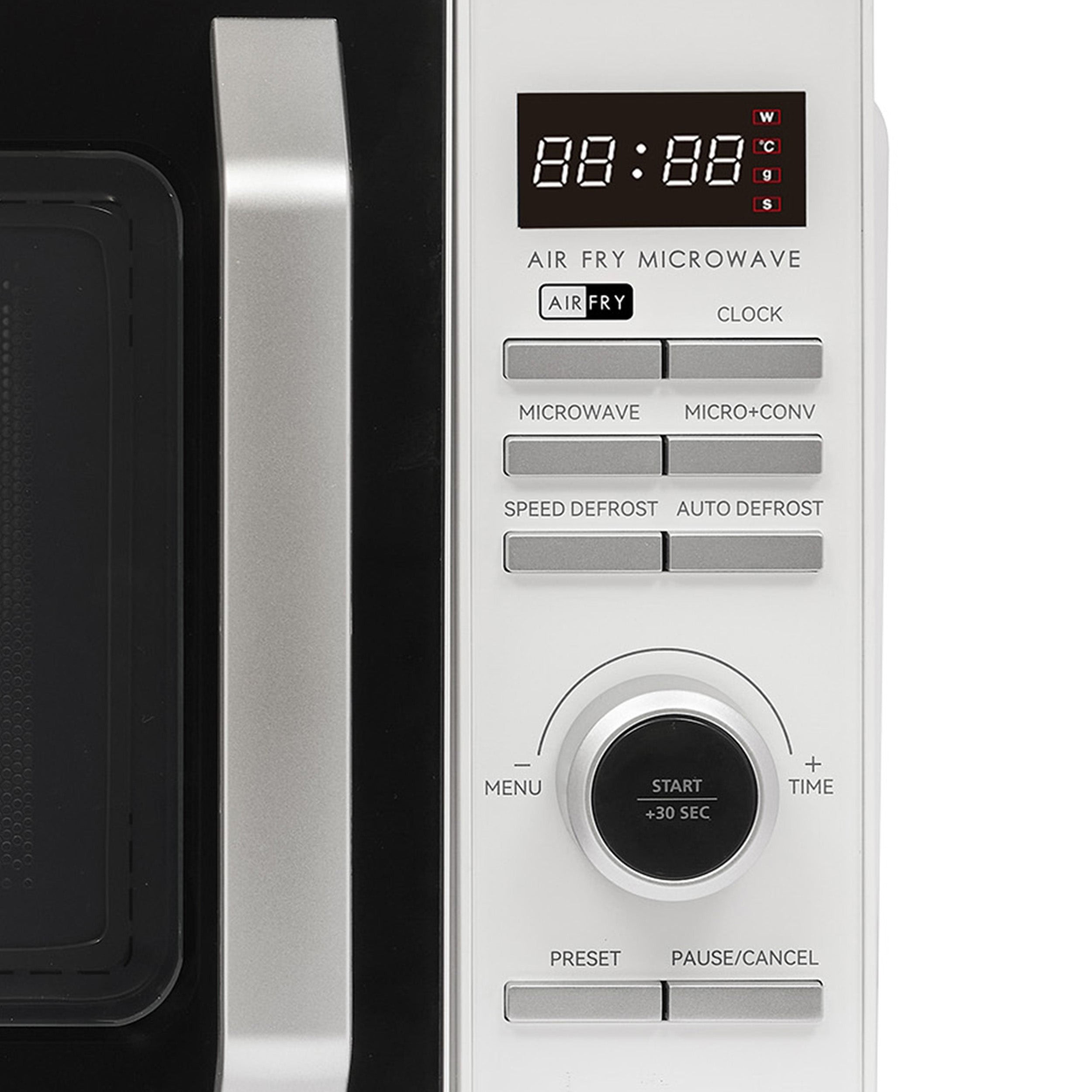Friteuse à air chaud Haden 20 L blanche pour micro-ondes