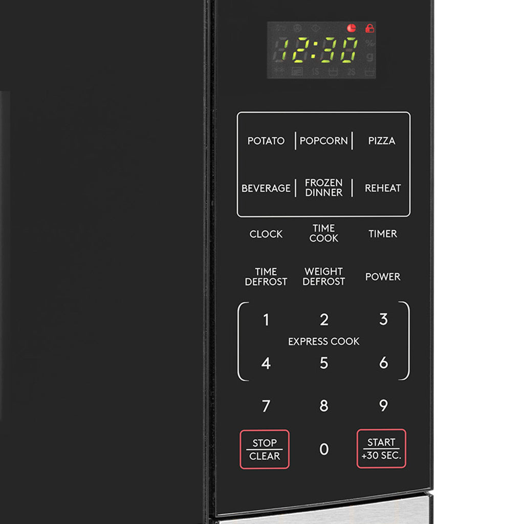 Micro-ondes numérique Haden 20 L 800 W en acier inoxydable