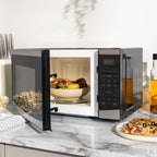 Micro-ondes numérique Haden 20 L 800 W en acier inoxydable