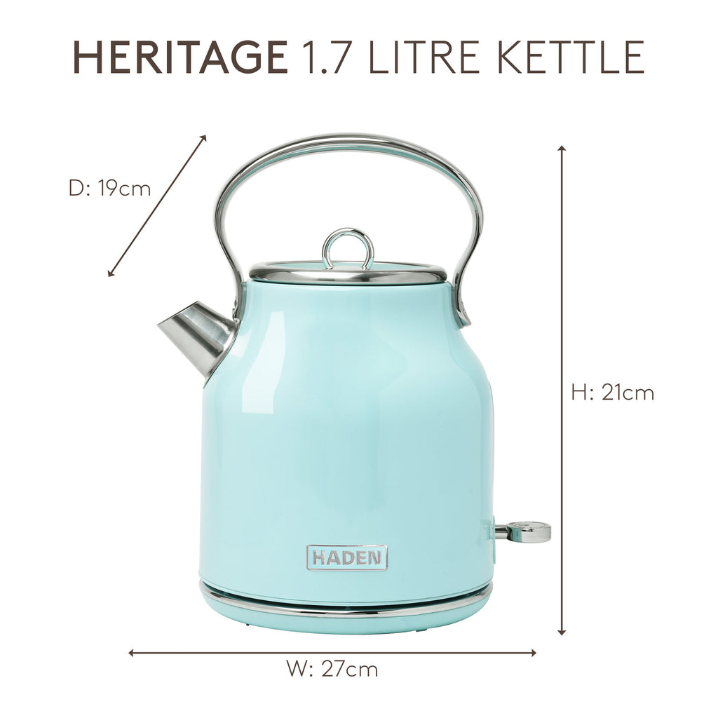 Bouilloire Haden Turquoise Heritage