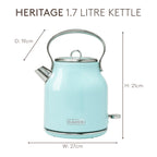 Bouilloire Haden Turquoise Heritage