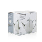 Théière en acier inoxydable à double paroi de 1 200 ml