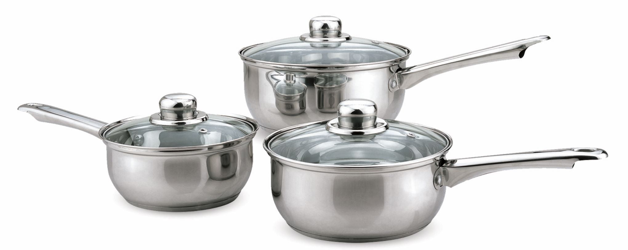 Ensemble de 3 casseroles 16/18/20 cm