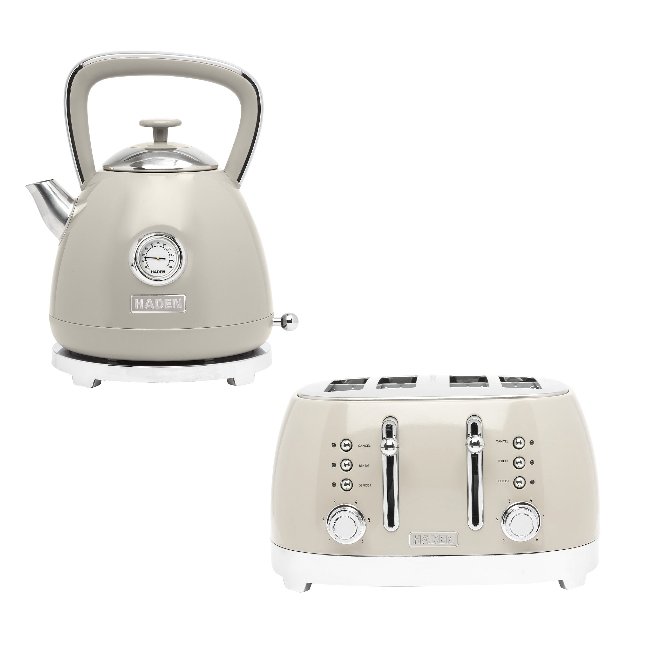 Ensemble bouilloire et grille-pain Haden Bristol - Putty
