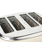 Grille-pain 4 tranches Haden Highclere Cream