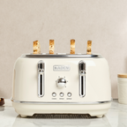 Grille-pain 4 tranches Haden Highclere Cream