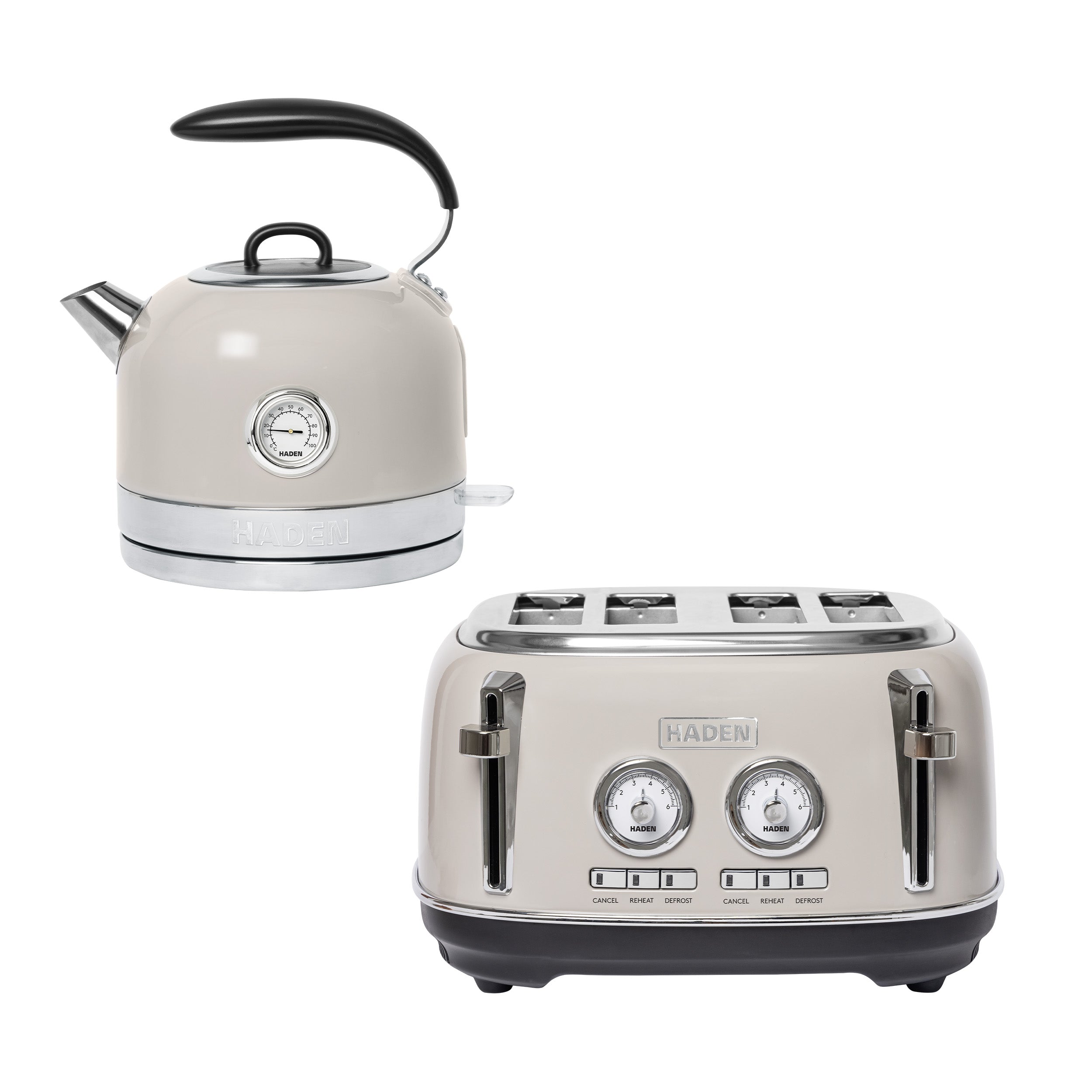 Ensemble bouilloire et grille-pain Haden Jersey Putty