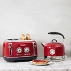 Bouilloire et grille-pain Haden Jersey Rectory Red Bundle