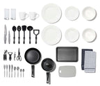 Friteuse à air Haden 2,5 L + kit de démarrage de cuisine 35 pièces