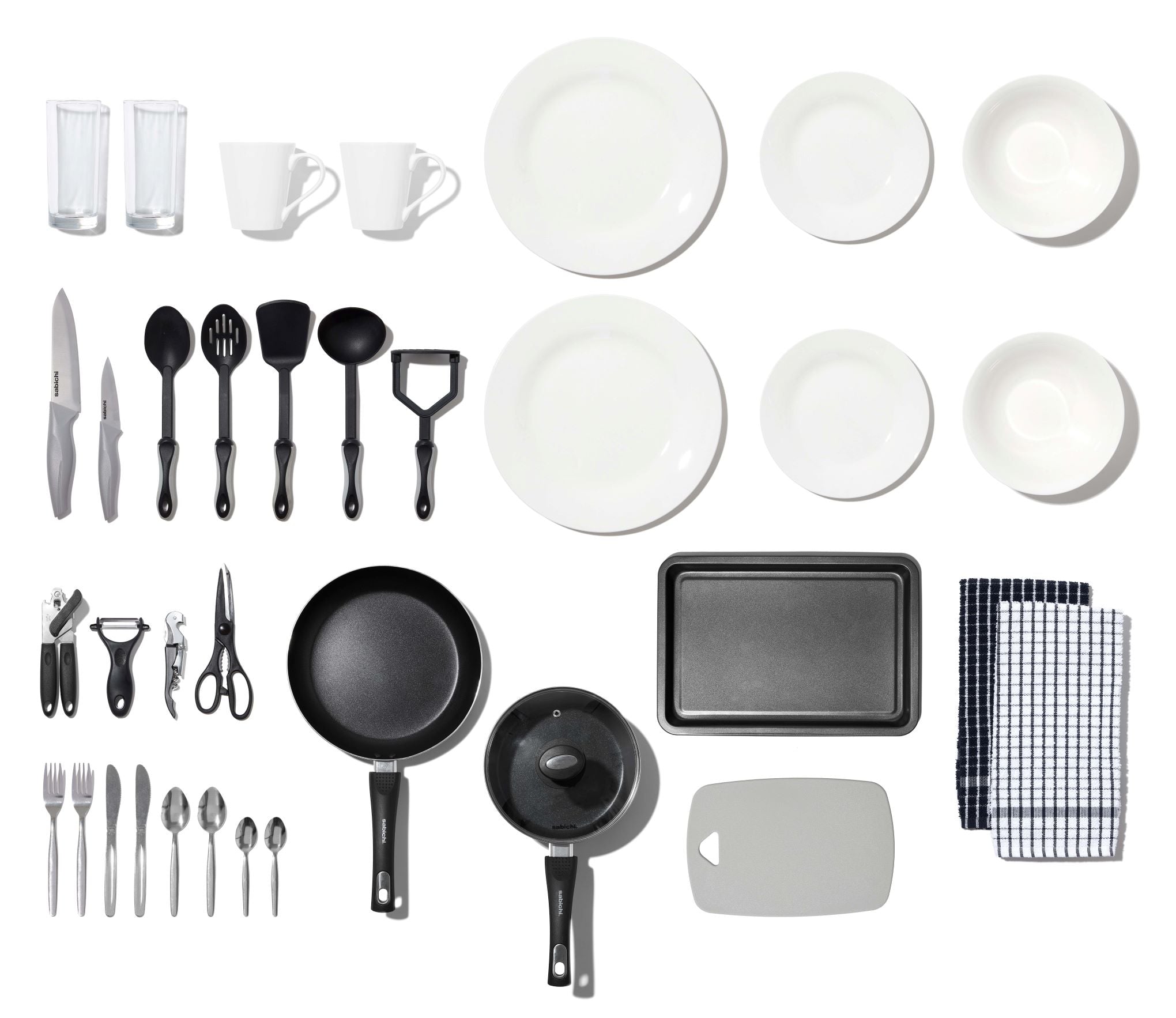 Friteuse à air Haden 2,5 L + kit de démarrage de cuisine 35 pièces
