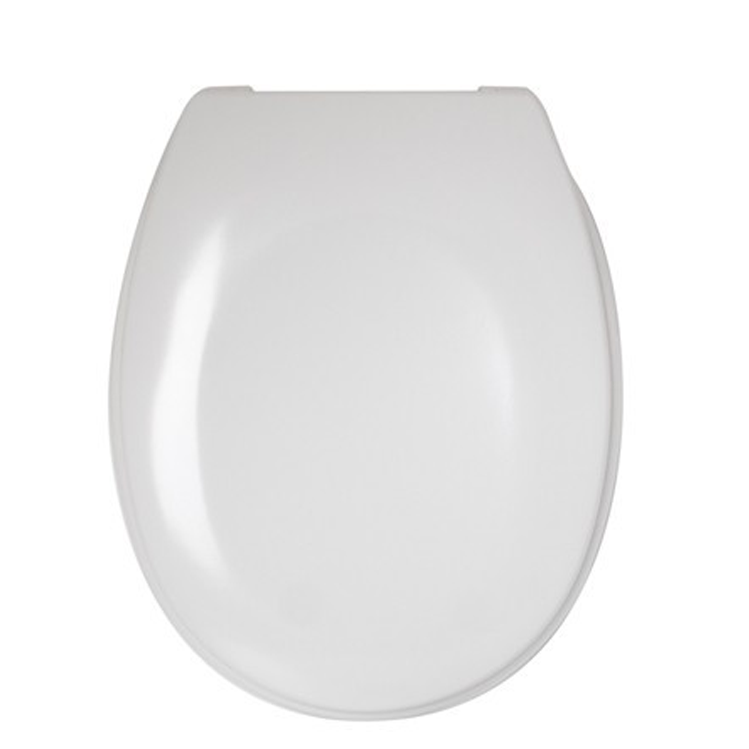 Siège de toilette blanc à fermeture lente 
